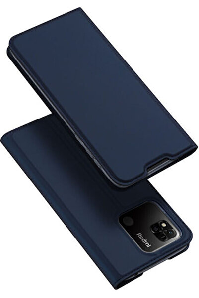 Dux Ducis Skin Pro Book Συνθετικό Δέρμα Μπλε (Redmi 10A)