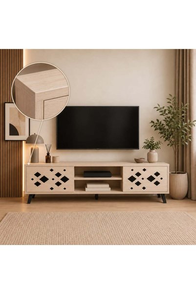 Rivan وحدة تلفزيون بتصاميم هندسية