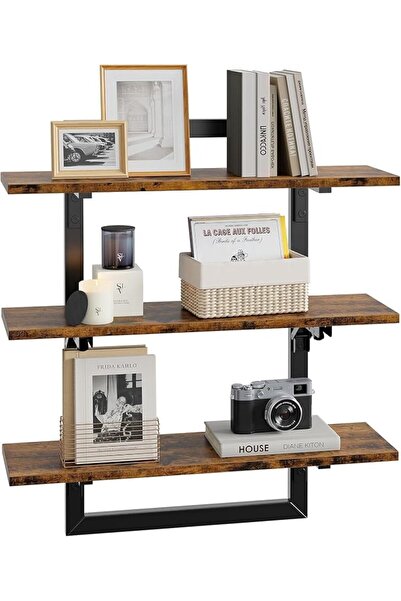 XICEN Floating Shelves for Wall, 24 inch Kitchen Shelves Wall Mounted, 3 Tier...