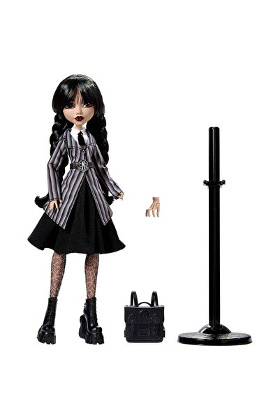 MONSTER HIGH Wednesday Okul Üniformalı Bebek HXJ04