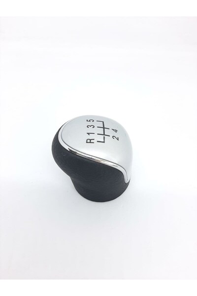 KeyRoN For Kia Cerato Gray North Gear Shift Knob Leather 2005-2011 between 5 ...