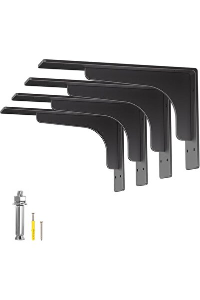 NALACAL 4 Pack Garage Shelf L Brackets Heavy Duty, L Shelf Bracket Heavy Duty...