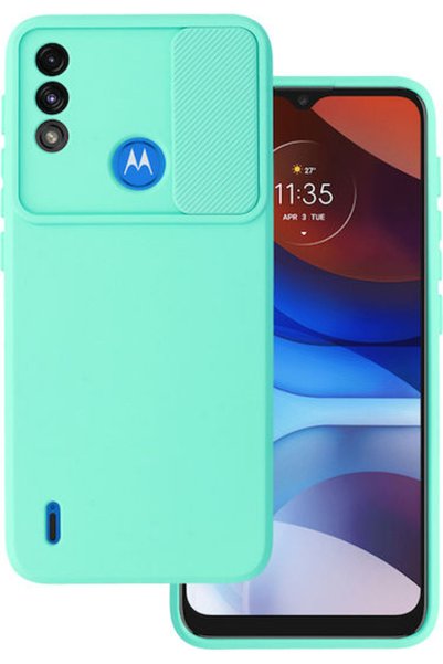 Toptel Πίσω Κάλυμμα Σιλικόνης Πράσινο (Motorola Moto E7 Power, Motorola Moto ...