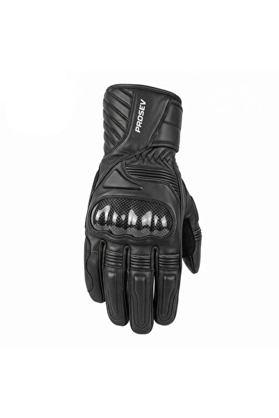 MOTOANL Motorcycle Gloves Winter Leather Carbon Protected Phone Touch Motorcy...