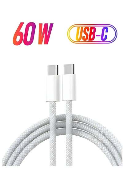 TIITAS USB Type-C to Type-C Super Fast Charging Cable 1M for , iPad, iPad Min...