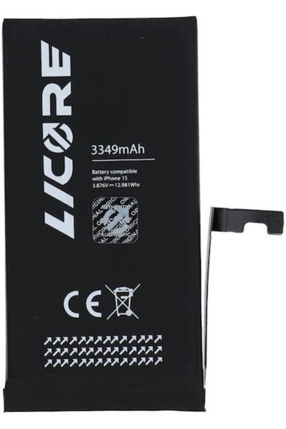 Other Συμβατή Ανταλλακτική Μπαταρία Licore 3349mAh για IPHONE 15