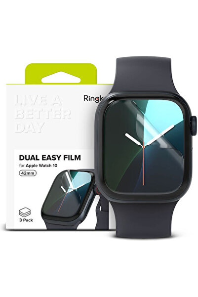 Ringke Προστατευτικό οθόνης για το Apple Watch 10 / 11 (42 χιλιοστά) 3 τεμάχια