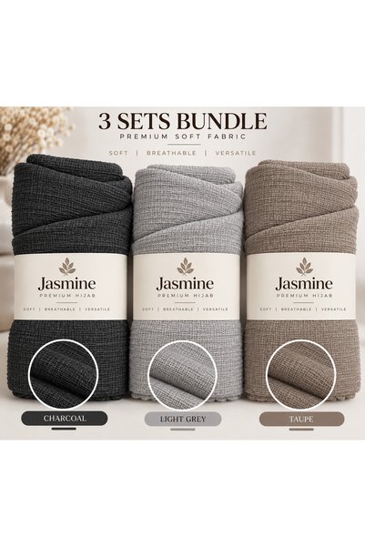 Ophelia Premium Soft Weave Hijab – Lightweight Textured Everyday Scarf