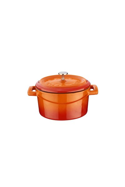 Lava cookware LV Y TC 10 K2 mini yuvarlak Casserole, Çap 10 cm, dökme demir, ...