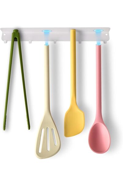 Generic Silicone Spatula Set of 5 with Magnetic, Heat Resistant Spatulas for ...