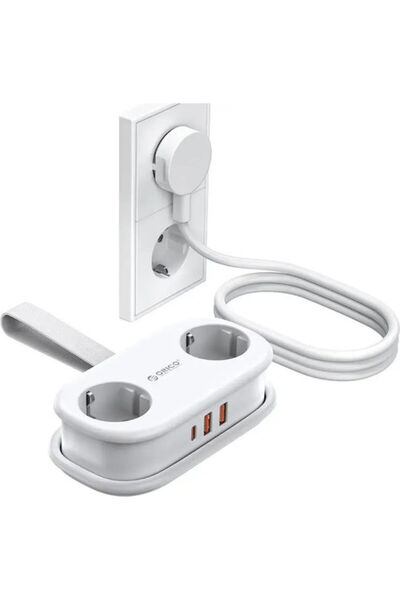 Orico Πολύπριζο Ασφαλείας με 2 Υποδοχές, 2 USB-A, 1 USB-C και Καλώδιο 1.1μ