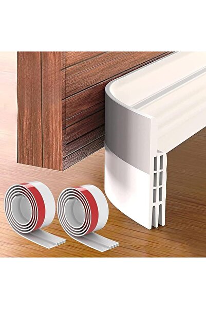 Aputue Door Draft Stopper, 2PCS Under Door Gap Filler with Sound Proofing Doo...