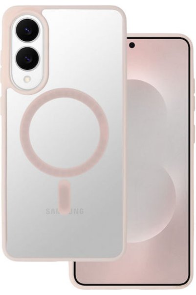 Toptel Πίσω Κάλυμμα Σιλικόνης / Πλαστικό Ροζ (Galaxy S25 Edge)