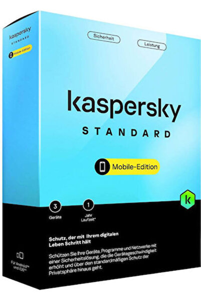 KASPERSKY Τυπική Έκδοση για Κινητά για 1 Συσκευή και 1 Έτος Χρήσης (Ηλεκτρονι...