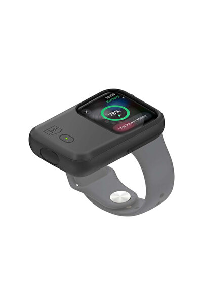 3MK Θήκη Μπαταρίας Σιλικόνης για Apple Watch 44mm 45mm, για Επαγωγική Φόρτιση...