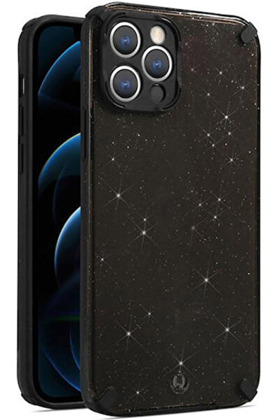 OEM Πλαστικό Μαύρο Πίσω Κάλυμμα με Γκλίτερ (iPhone 12 Pro Max) Κωδικός: POK04...