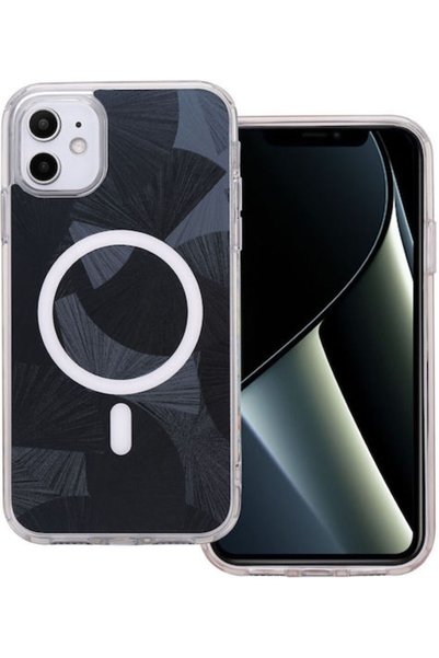 OEM Flash Mag Πίσω Κάλυμμα Σιλικόνης 1.5mm Μαύρο (iPhone 11)