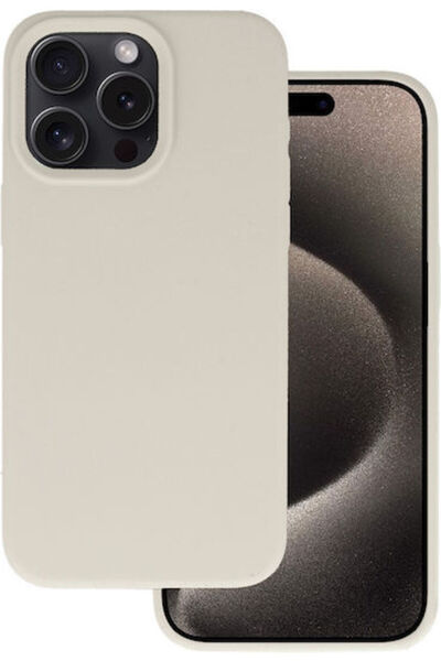 OEM Πίσω Κάλυμμα Σιλικόνης / Πλαστικό Μπεζ (Moto G84)