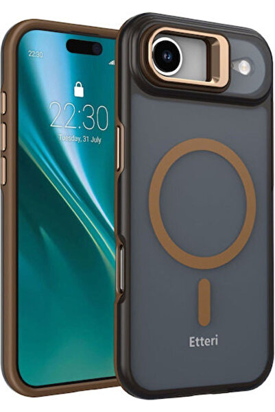 Etteri Πίσω Κάλυμμα Σιλικόνης Καφέ (iPhone Air)