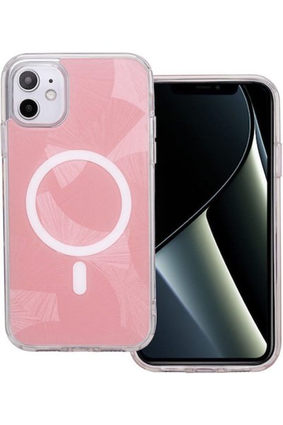 OEM Flash Mag Πίσω Κάλυμμα Σιλικόνης 1.5mm Ροζ (iPhone 11)
