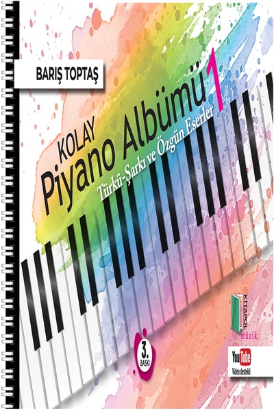 Kitapol Yayınları Kolay Piyano Albümü 1