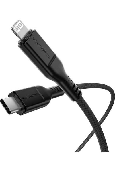 Toptel Καλώδιο USB-C σε Lightning 30W Μαύρο 1.2μ