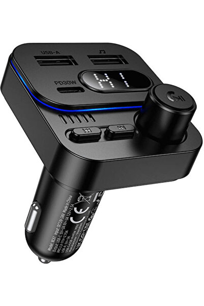 Borofone Πομπός FM Αυτοκινήτου με Bluetooth / Type-C / USB