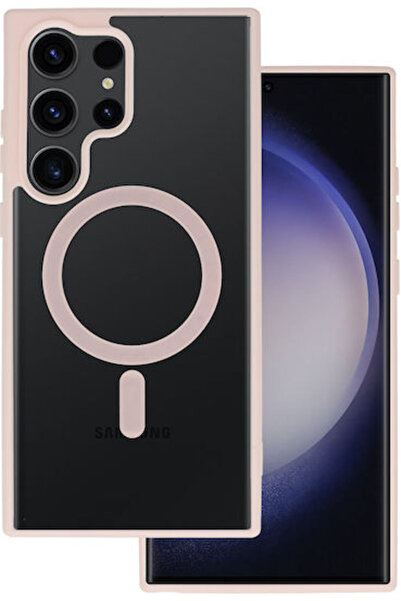 OEM Πίσω Κάλυμμα Σιλικόνης / Πλαστικό Ροζ (Galaxy S25 Ultra) Κωδικός: 3904