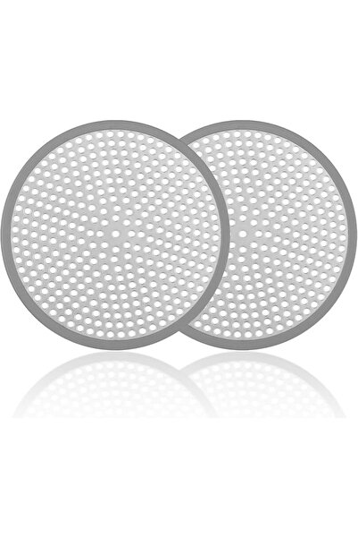 Bukela 2PCS Shower Drain Hair Catcher, Stainless Steel Bathtub Sink Drain Str...