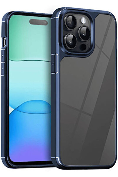 OEM Κάλυμμα Πλάτης Color Shock Σιλικόνης / Πλαστικό Μπλε (Realme C65)