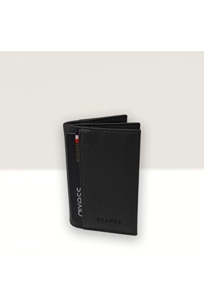 Grande Genuine Leather Card Wallet Transparent Card Holder