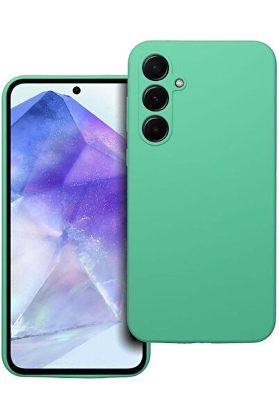 OEM Θήκη Πλάτης Σιλικόνης 2mm Πράσινη (Galaxy A55)