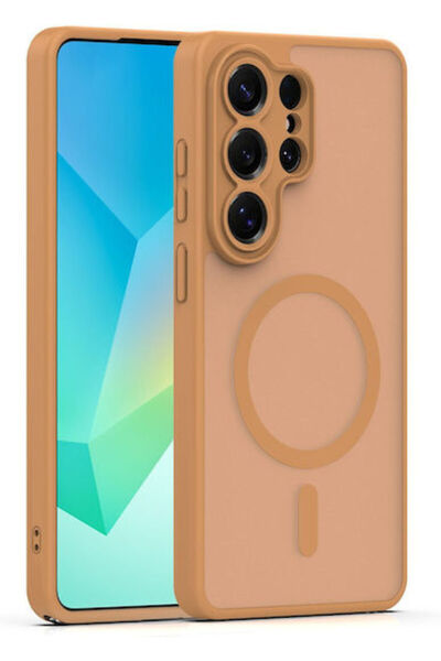 OEM Mag Matt Πίσω Κάλυμμα Καφέ (Galaxy S26 Ultra)