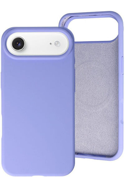 OEM Magcolor Pure Πίσω Κάλυμμα Σιλικόνης Λιλά (iPhone Air)