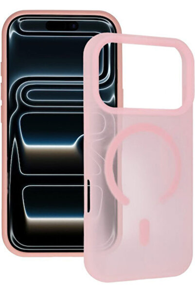 tel protect Θήκη Magsafe Ματ Mist για iPhone 15 Pro Ανοιχτό Ροζ