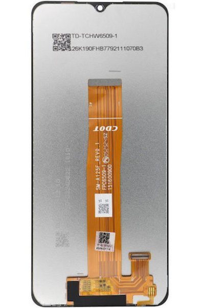 OEM Οθόνη με μηχανισμό αφής για SAMSUNG a12 a125 (Μαύρο)