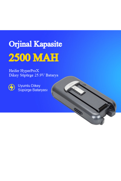 Heifer HyperProX Dikey Süpürge 2500 mAh Batarya
