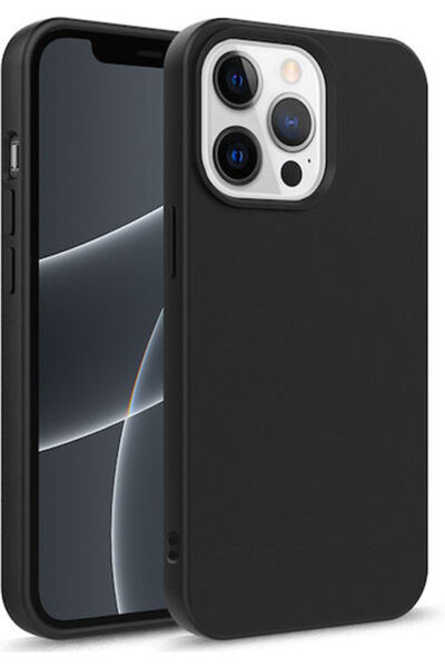 matt Πίσω Κάλυμμα Σιλικόνης Μαύρο (Redmi 14C / Poco C75)