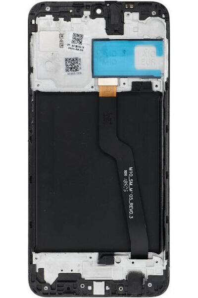 OEM Οθόνη Fixcell με Μηχανισμό Αφής και Πλαίσιο για SAMSUNG A10 (Μαύρο)