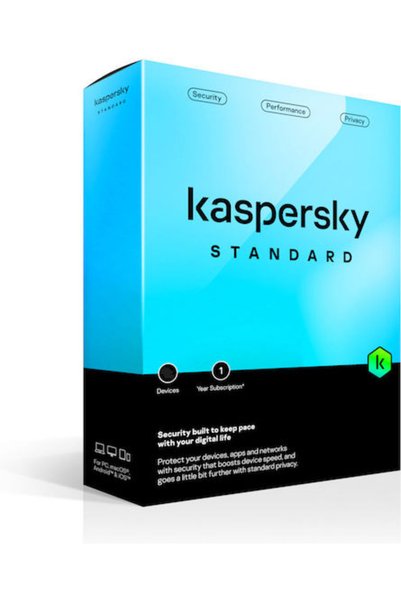 KASPERSKY Πρότυπο για 3 Συσκευές και 2 Χρόνια Χρήσης (Ηλεκτρονική Άδεια)