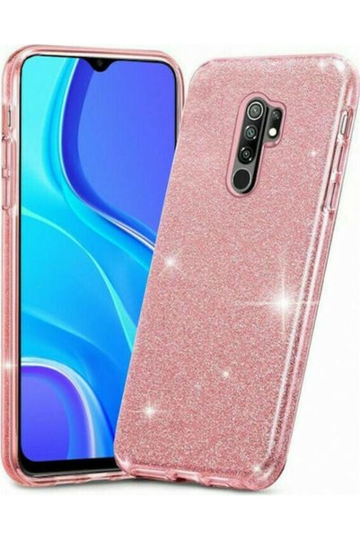 OEM Πίσω Κάλυμμα Σιλικόνης Ροζ (Redmi 9A / 9AT)