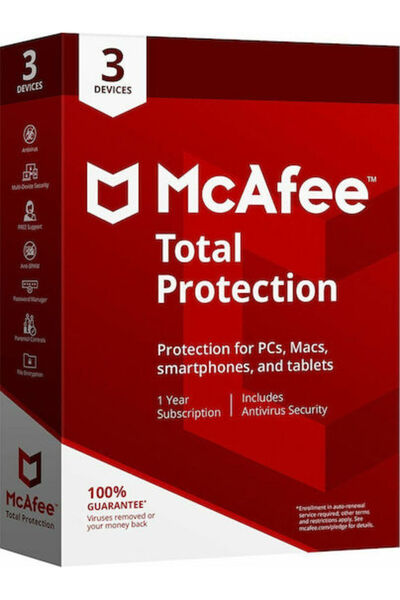 Other McAfee Ολοκληρωμένη Προστασία 2021 για 3 Συσκευές και 1 Έτος Χρήσης (Ηλ...