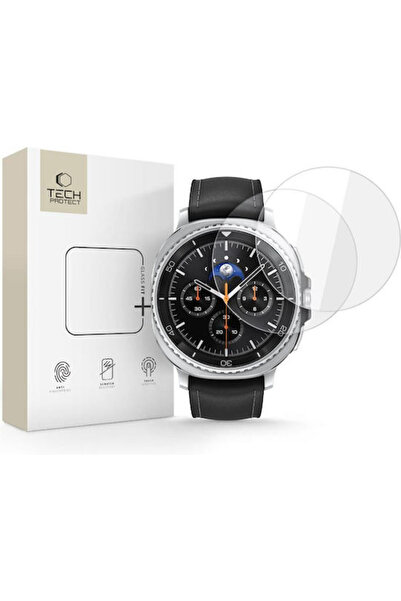 Tech-Protect Glass Fit+ Σκληρυμένο Γυαλί για το Galaxy Watch8 Classic 46mm 2 ...