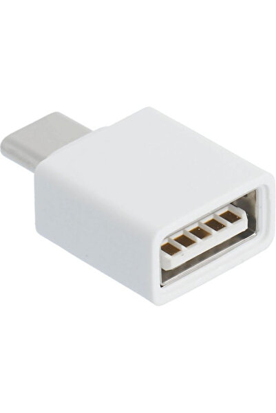 OEM Μετατροπέας USB-C αρσενικό σε USB-A θηλυκό Λευκό 1 τεμάχιο