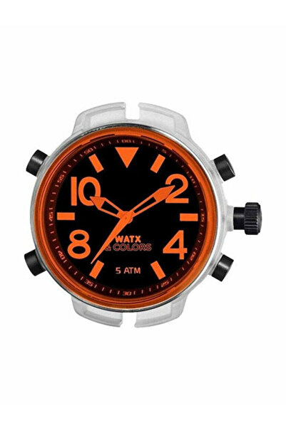 Watx & CO Ανδρικό Ρολόι 49mm με Μπαταρία και Λουράκι από Καουτσούκ