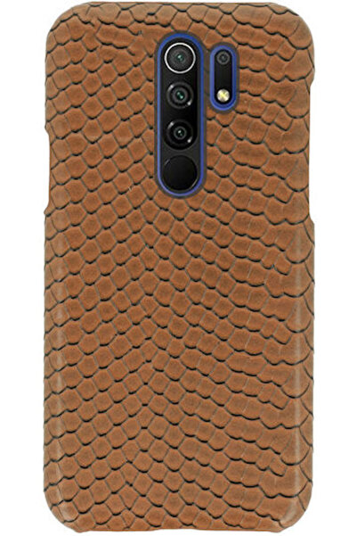 VENNUS Wild Πίσω Θήκη Συνθετικό Δέρμα Καφέ (Redmi 9)