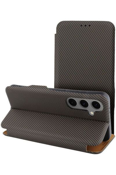 OEM Θήκη Folio Βιβλίου με Μαγνήτη στο Πλάι για Xiaomi Redmi Note 14 5G Καφέ