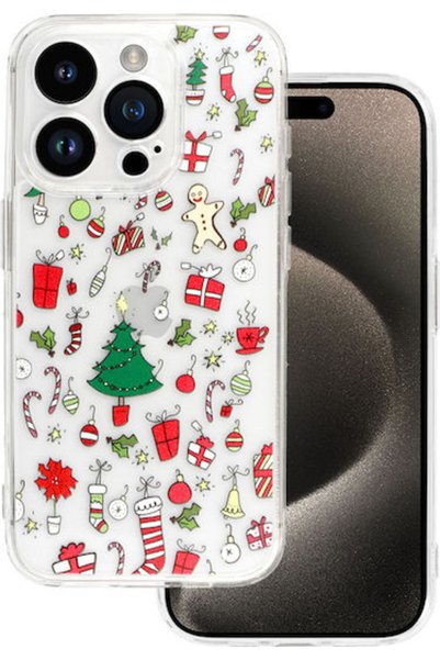 tel protect Design 2 Πίσω Κάλυμμα Σιλικόνης Διαφανές (iPhone 16 Plus)