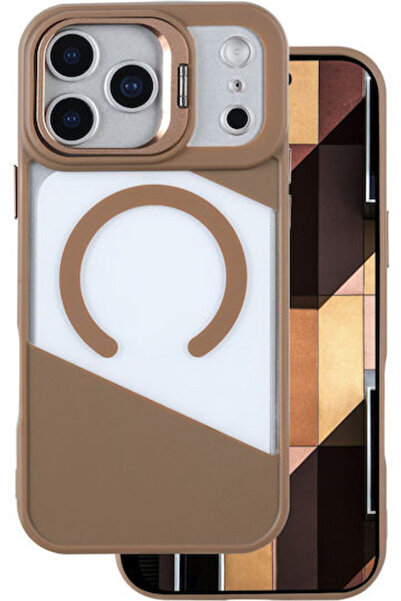 OEM Fusion Mag Πίσω Κάλυμμα Καφέ (iPhone 18 / 17 Pro)
