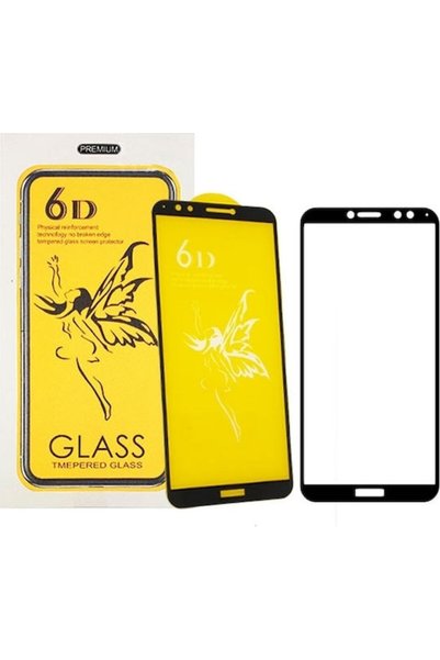 OEM 6D Πλήρης Κόλλα Πλήρες Κάλυμμα Παραθύρου Σκληρυμένο Γυαλί (Redmi 7)